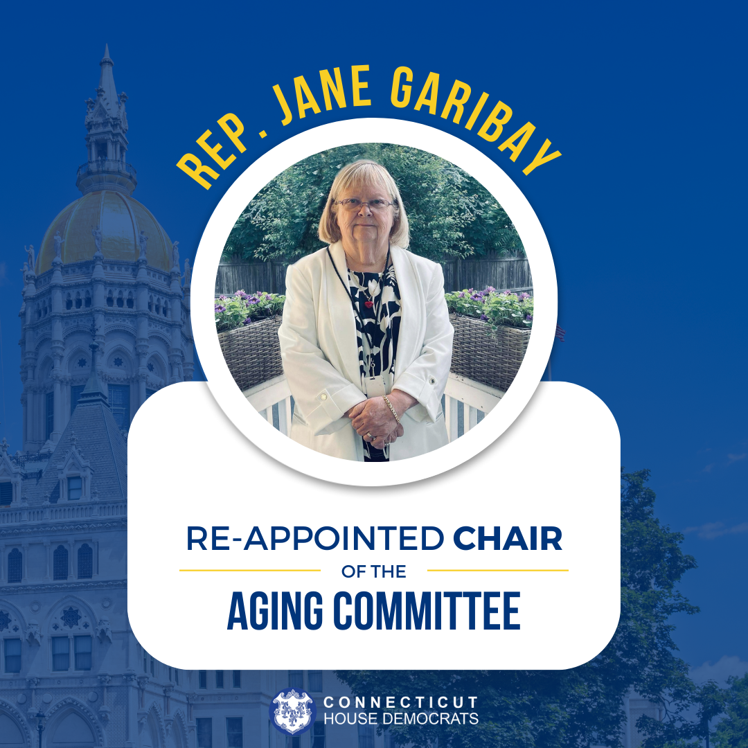 Rep. Jane Garibay was re-appointed House Chair of the Aging Committee