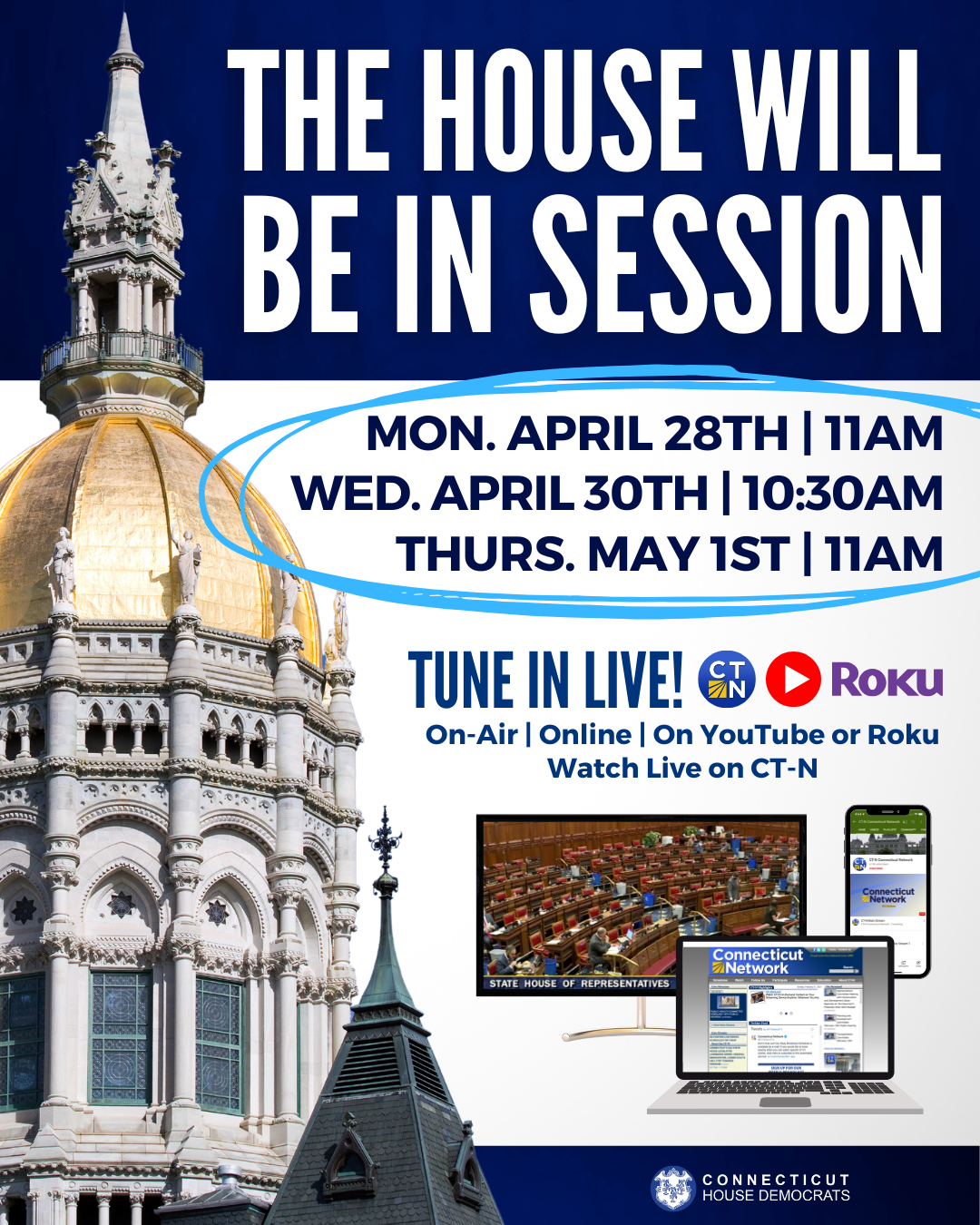 House in Session This Week