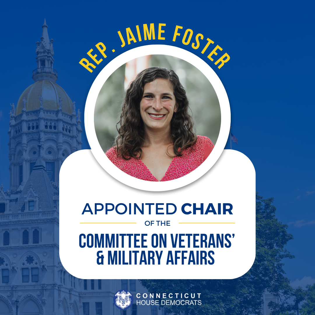 Foster Named Chair of the Committee on Veterans' & Military Affairs 