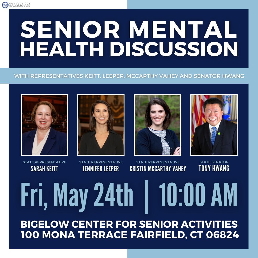 Join us for this important discussion in Fairfield.